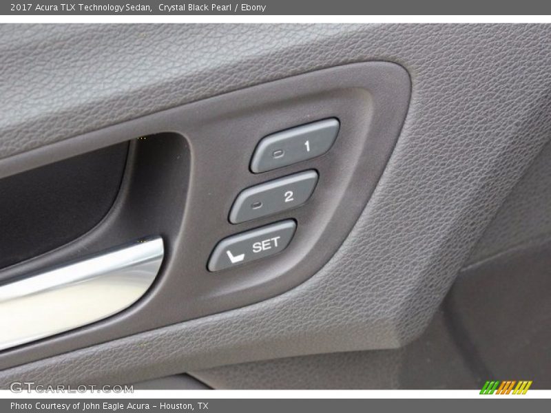 Crystal Black Pearl / Ebony 2017 Acura TLX Technology Sedan