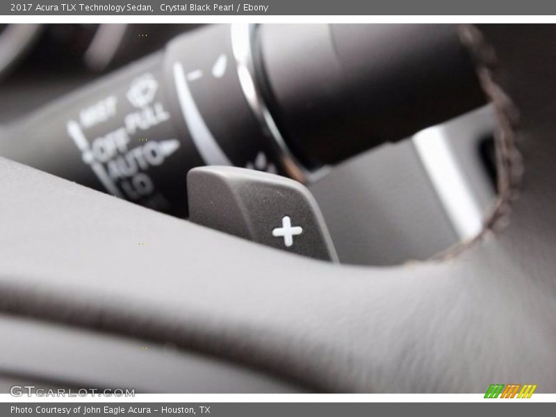 Crystal Black Pearl / Ebony 2017 Acura TLX Technology Sedan