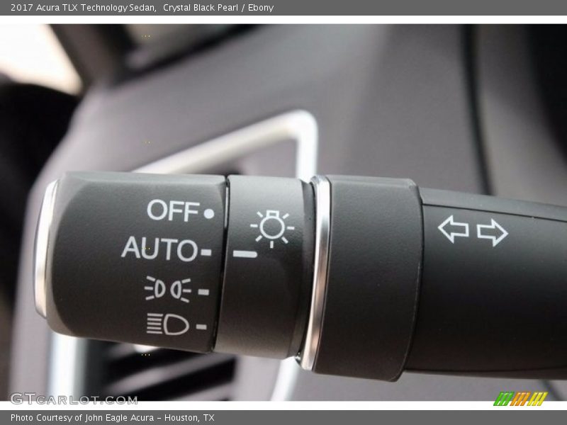 Crystal Black Pearl / Ebony 2017 Acura TLX Technology Sedan