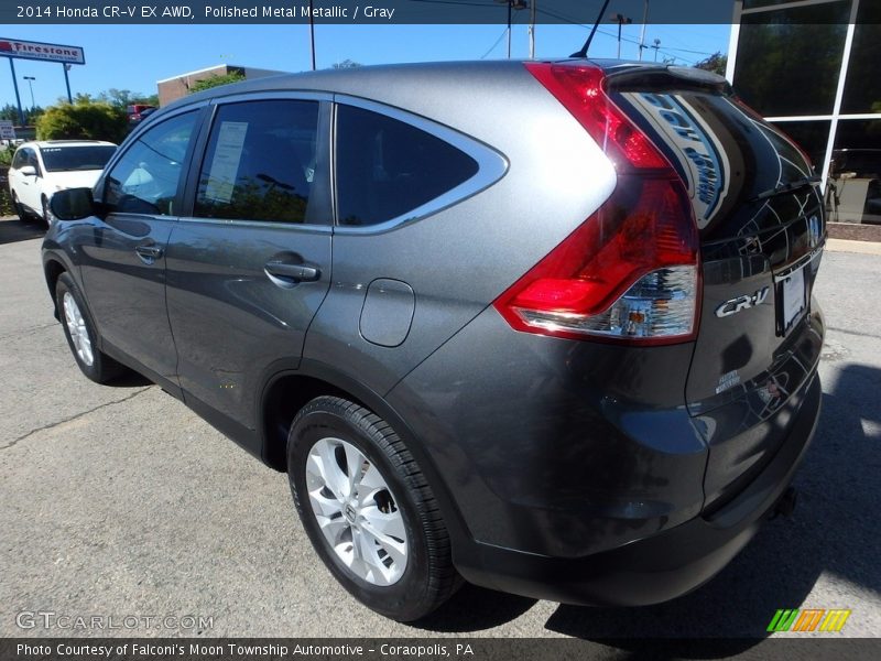 Polished Metal Metallic / Gray 2014 Honda CR-V EX AWD