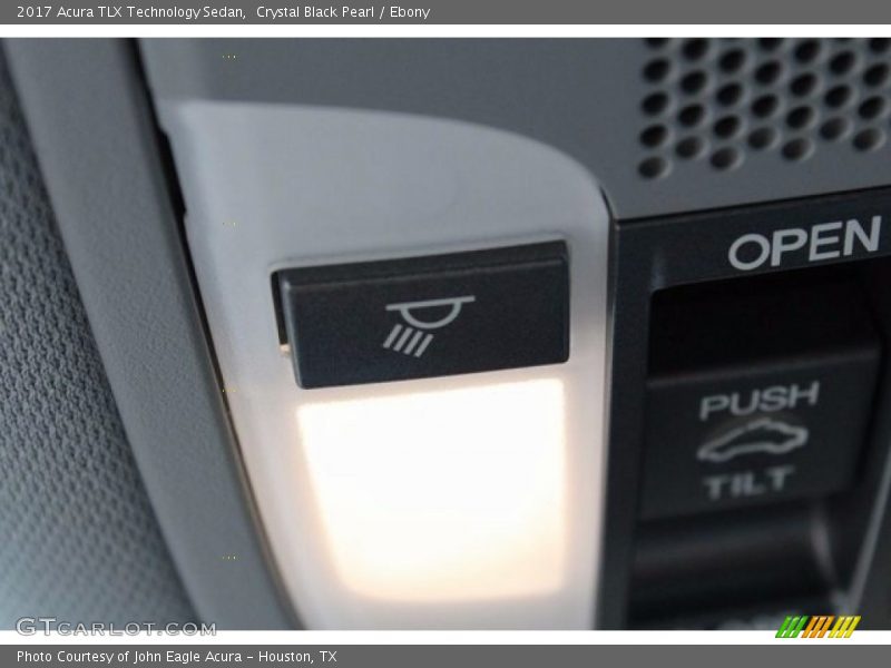 Crystal Black Pearl / Ebony 2017 Acura TLX Technology Sedan
