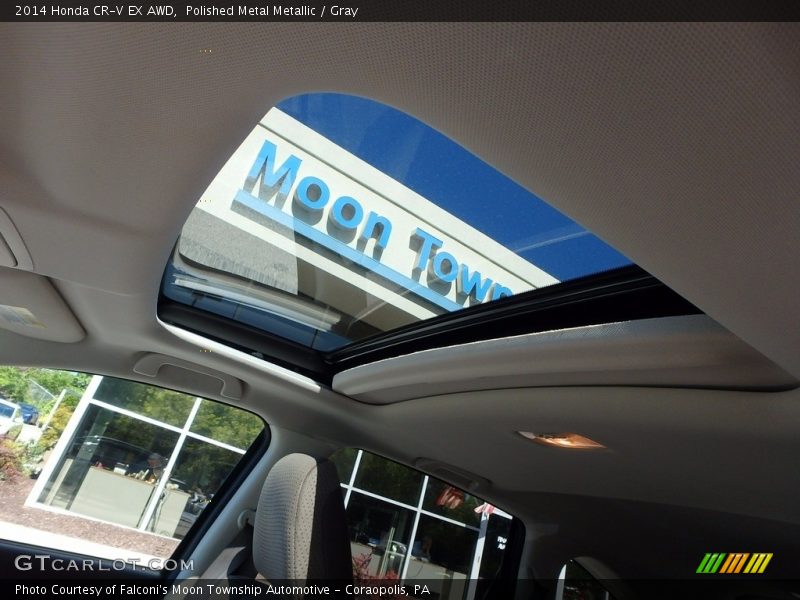 Polished Metal Metallic / Gray 2014 Honda CR-V EX AWD