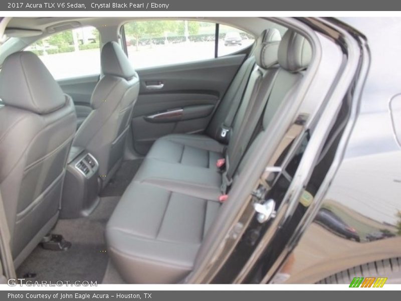 Crystal Black Pearl / Ebony 2017 Acura TLX V6 Sedan