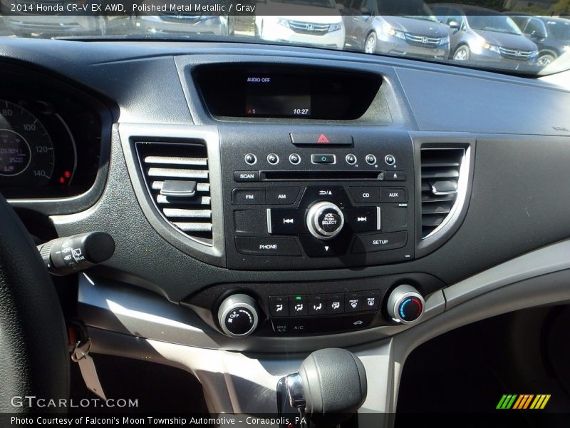 Polished Metal Metallic / Gray 2014 Honda CR-V EX AWD