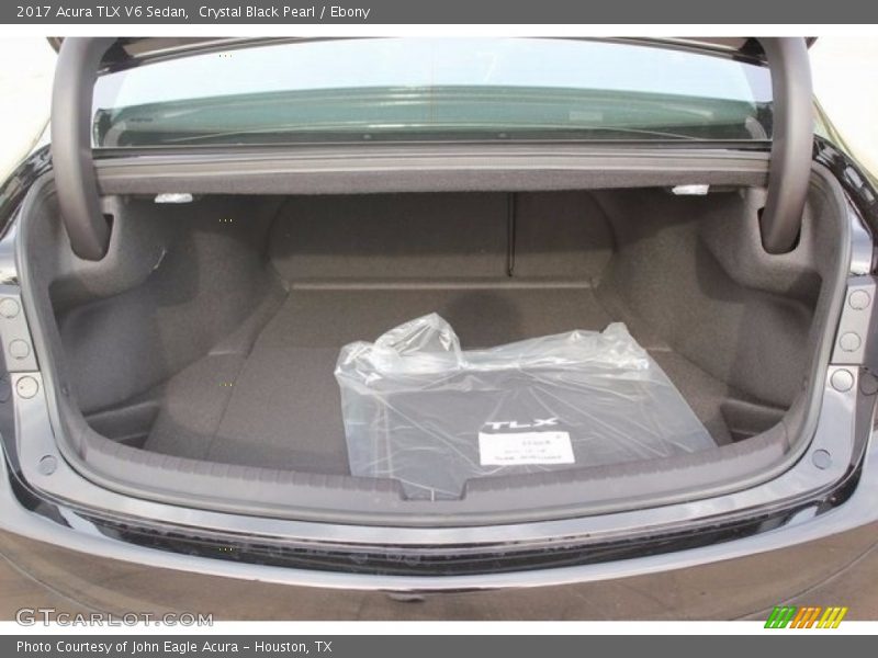 Crystal Black Pearl / Ebony 2017 Acura TLX V6 Sedan