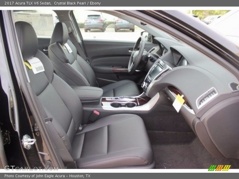 Crystal Black Pearl / Ebony 2017 Acura TLX V6 Sedan