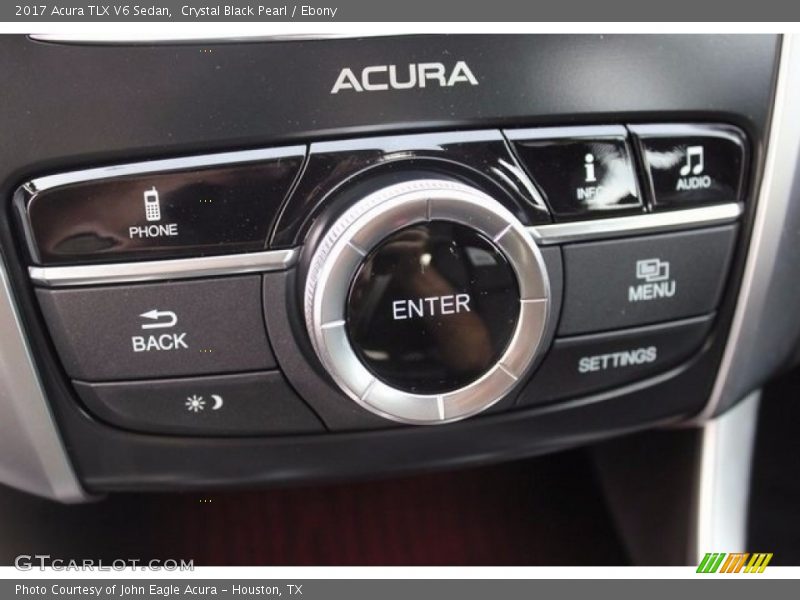 Crystal Black Pearl / Ebony 2017 Acura TLX V6 Sedan