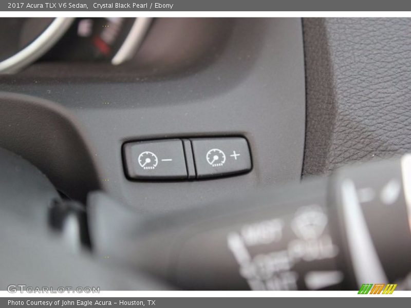 Crystal Black Pearl / Ebony 2017 Acura TLX V6 Sedan