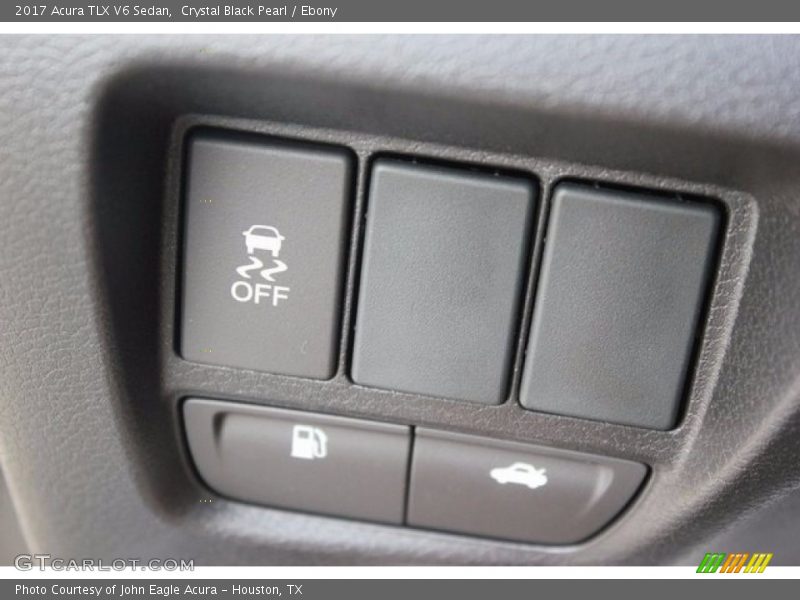 Crystal Black Pearl / Ebony 2017 Acura TLX V6 Sedan