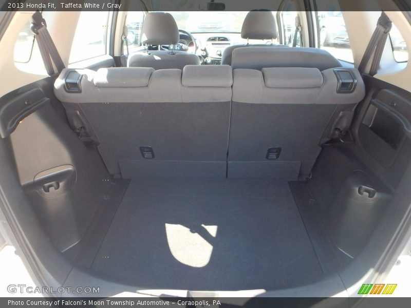 Taffeta White / Gray 2013 Honda Fit