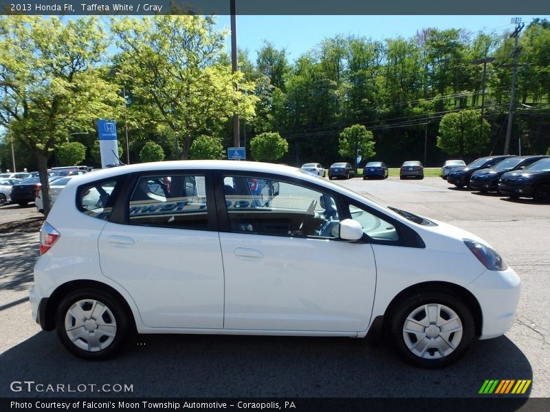 Taffeta White / Gray 2013 Honda Fit