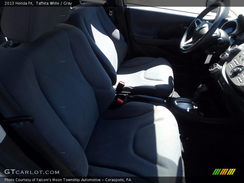 Taffeta White / Gray 2013 Honda Fit