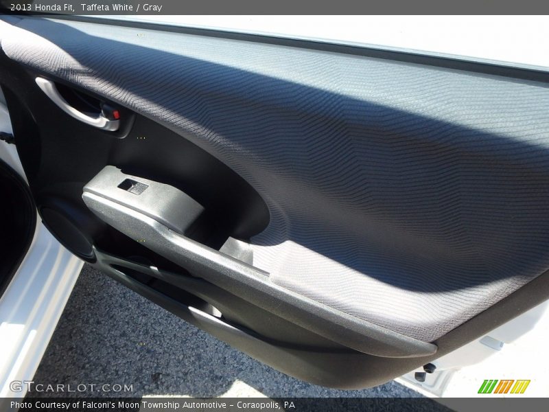 Taffeta White / Gray 2013 Honda Fit