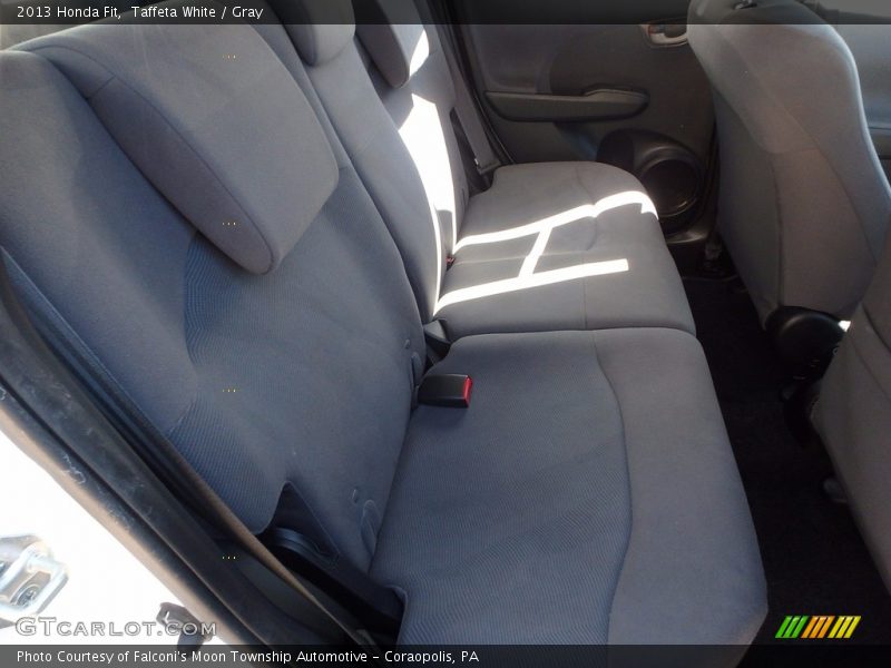 Taffeta White / Gray 2013 Honda Fit