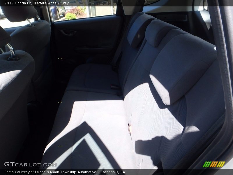 Taffeta White / Gray 2013 Honda Fit