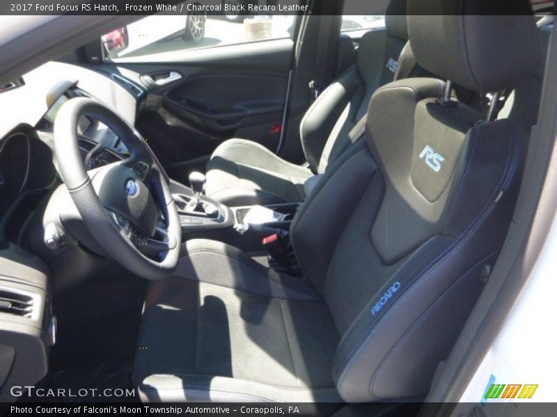 Front Seat of 2017 Focus RS Hatch