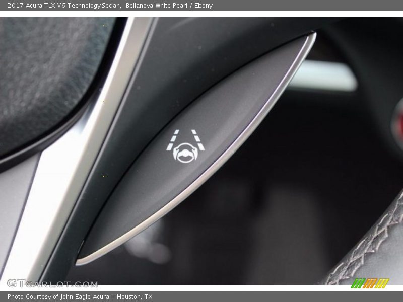 Bellanova White Pearl / Ebony 2017 Acura TLX V6 Technology Sedan