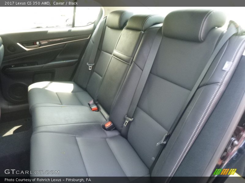 Caviar / Black 2017 Lexus GS 350 AWD