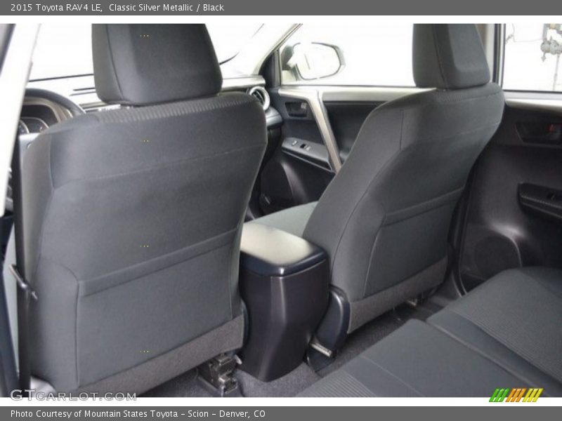 Classic Silver Metallic / Black 2015 Toyota RAV4 LE