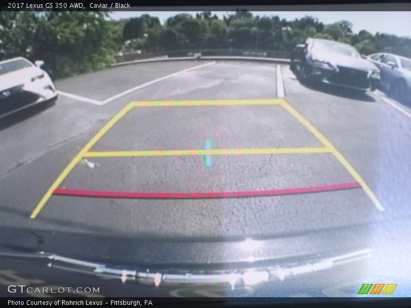 Caviar / Black 2017 Lexus GS 350 AWD