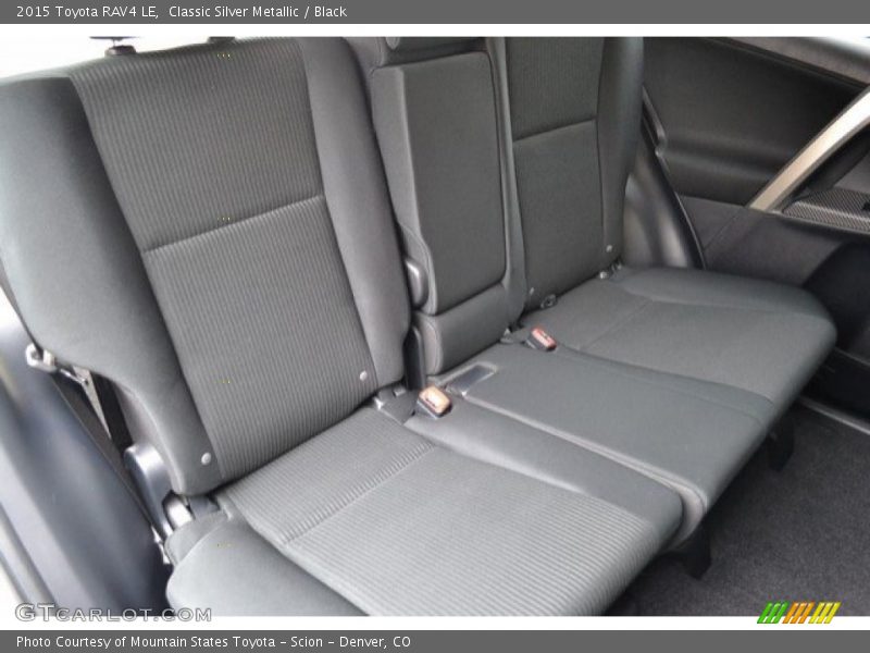 Classic Silver Metallic / Black 2015 Toyota RAV4 LE