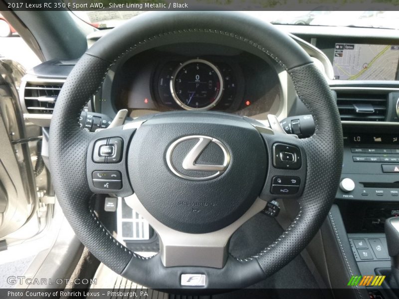  2017 RC 350 F Sport AWD Steering Wheel