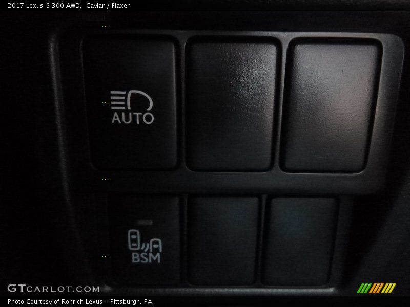 Caviar / Flaxen 2017 Lexus IS 300 AWD