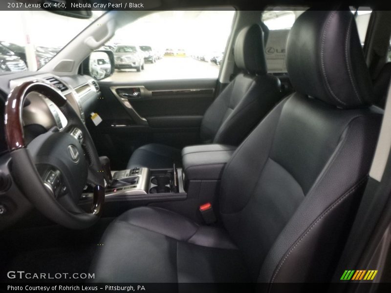 Nebula Gray Pearl / Black 2017 Lexus GX 460