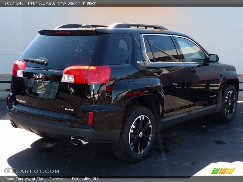 Onyx Black / Jet Black 2017 GMC Terrain SLE AWD
