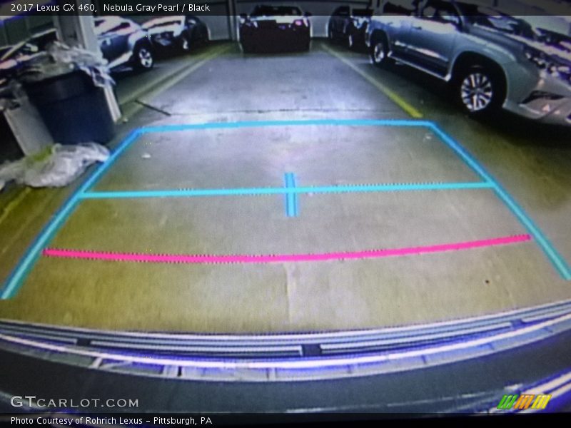 Nebula Gray Pearl / Black 2017 Lexus GX 460