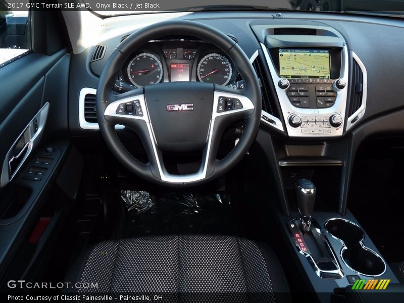 Onyx Black / Jet Black 2017 GMC Terrain SLE AWD