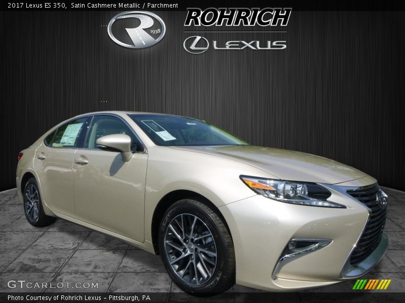Satin Cashmere Metallic / Parchment 2017 Lexus ES 350