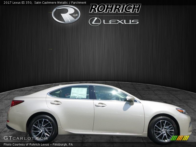 Satin Cashmere Metallic / Parchment 2017 Lexus ES 350