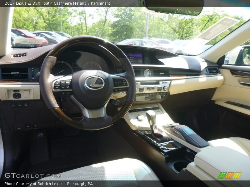 Satin Cashmere Metallic / Parchment 2017 Lexus ES 350