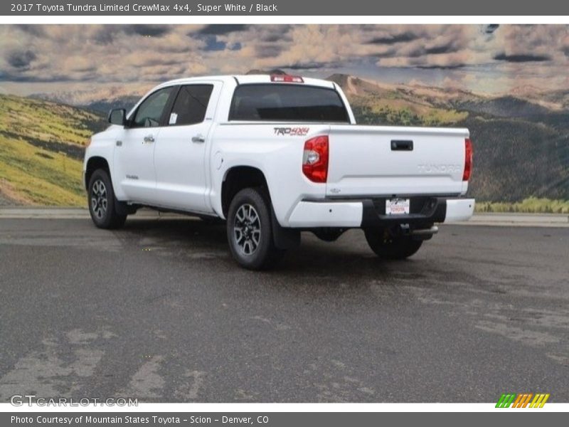 Super White / Black 2017 Toyota Tundra Limited CrewMax 4x4