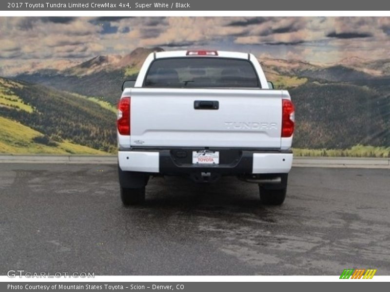 Super White / Black 2017 Toyota Tundra Limited CrewMax 4x4