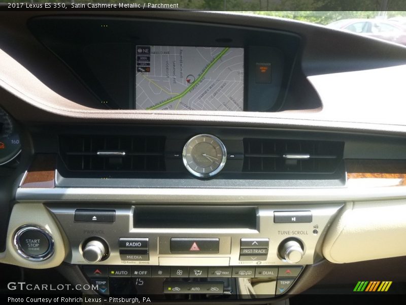 Satin Cashmere Metallic / Parchment 2017 Lexus ES 350