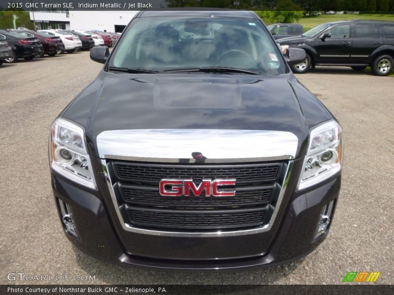 Iridium Metallic / Jet Black 2015 GMC Terrain SLE