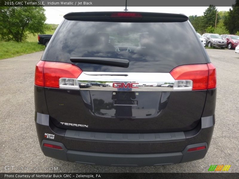 Iridium Metallic / Jet Black 2015 GMC Terrain SLE