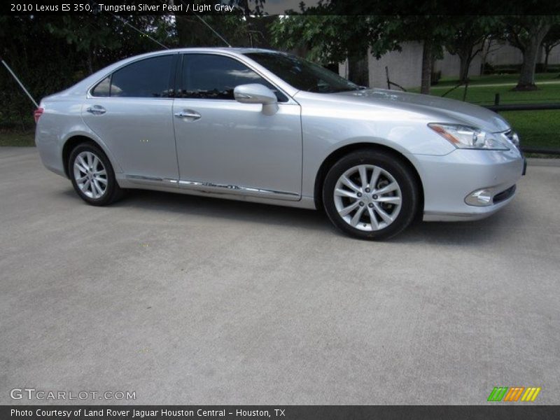 Tungsten Silver Pearl / Light Gray 2010 Lexus ES 350