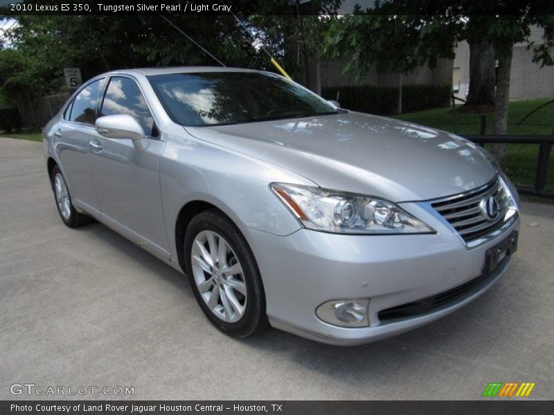 Tungsten Silver Pearl / Light Gray 2010 Lexus ES 350