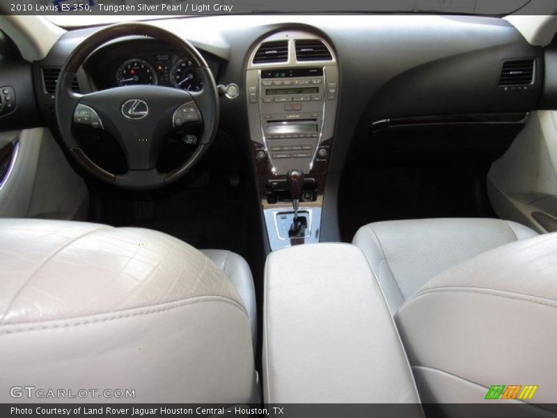 Tungsten Silver Pearl / Light Gray 2010 Lexus ES 350