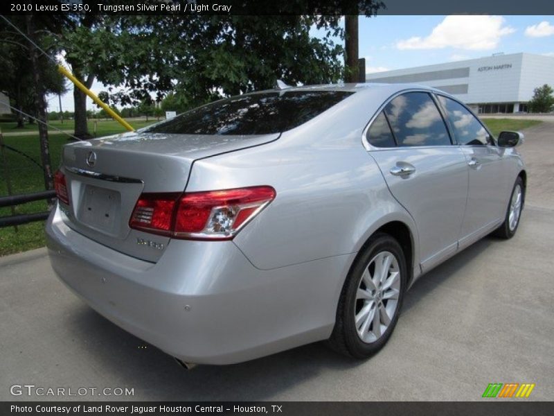 Tungsten Silver Pearl / Light Gray 2010 Lexus ES 350