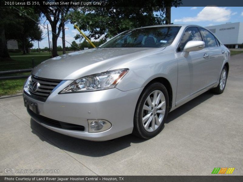 Tungsten Silver Pearl / Light Gray 2010 Lexus ES 350
