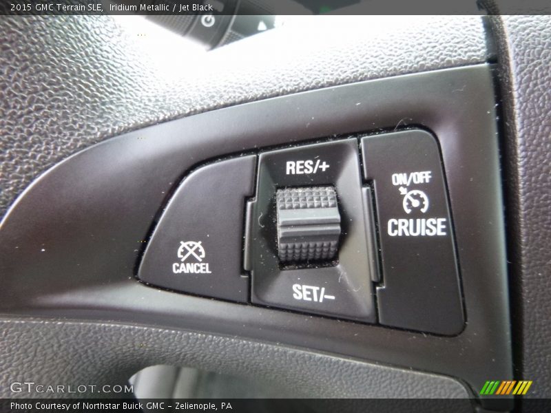 Iridium Metallic / Jet Black 2015 GMC Terrain SLE