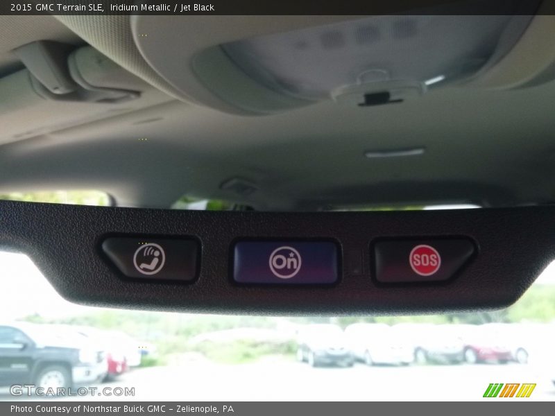 Iridium Metallic / Jet Black 2015 GMC Terrain SLE