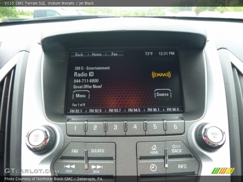 Iridium Metallic / Jet Black 2015 GMC Terrain SLE