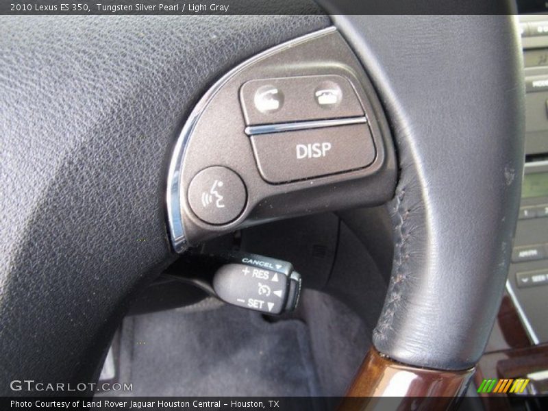 Tungsten Silver Pearl / Light Gray 2010 Lexus ES 350