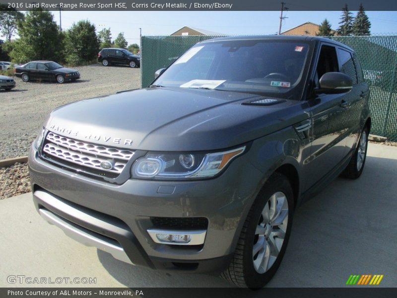 Corris Grey Metallic / Ebony/Ebony 2016 Land Rover Range Rover Sport HSE