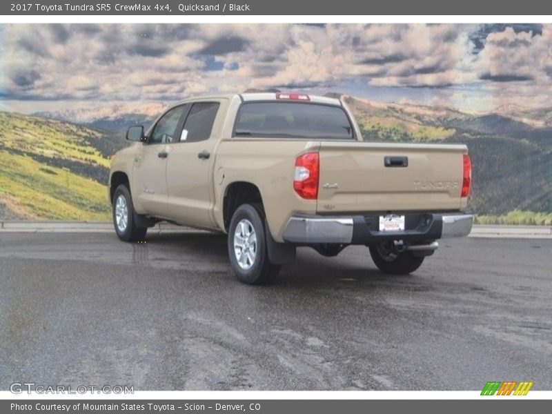Quicksand / Black 2017 Toyota Tundra SR5 CrewMax 4x4